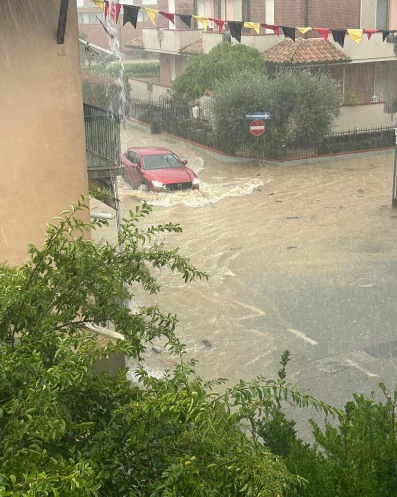 maltempo Civitella Paganico toscana