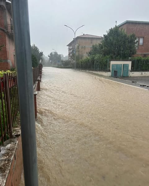 maltempo Civitella Paganico toscana