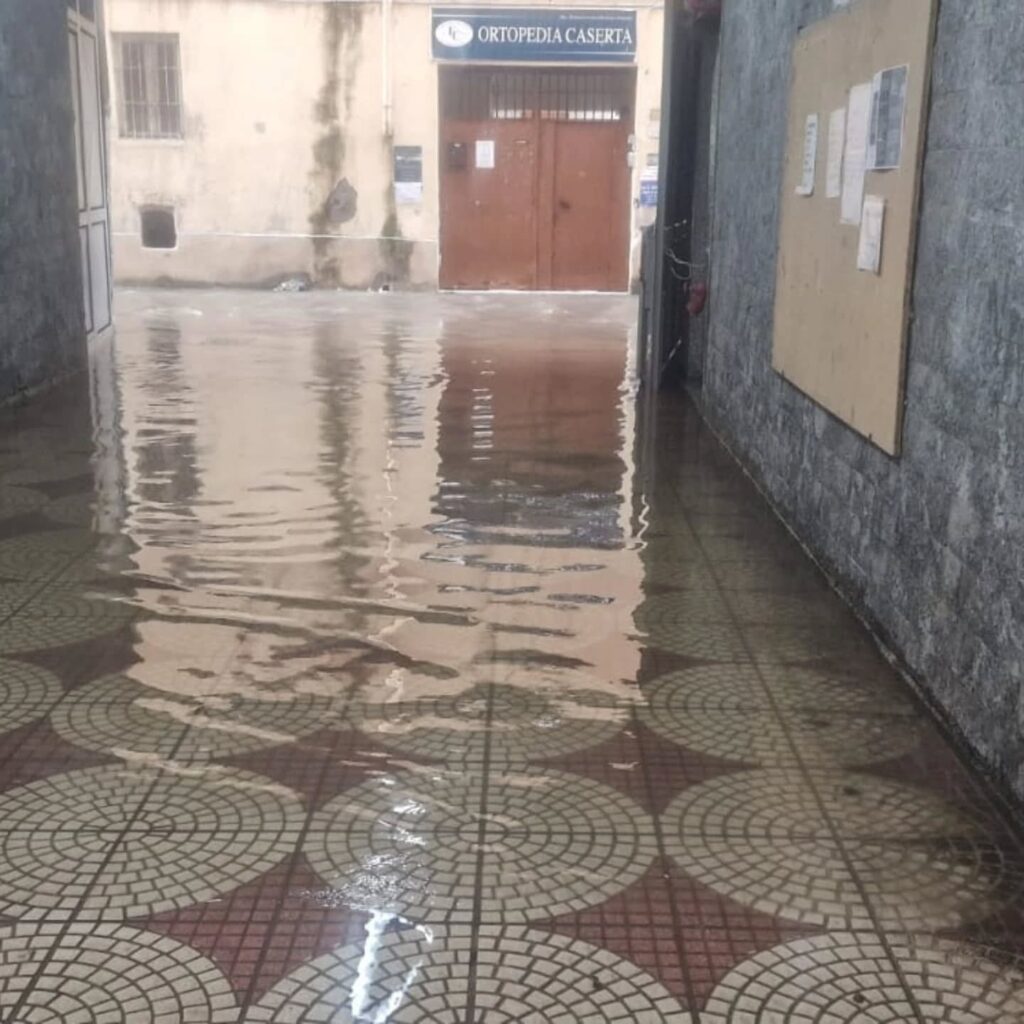 maltempo ercolano campania