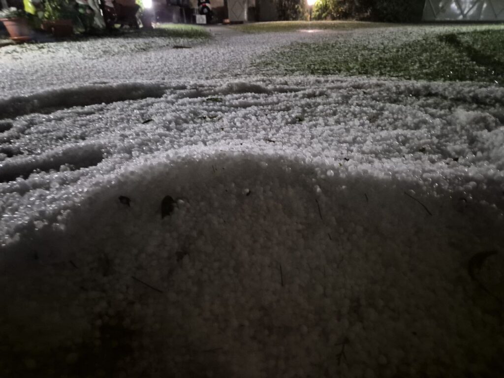 maltempo grandine avigliana piemonte