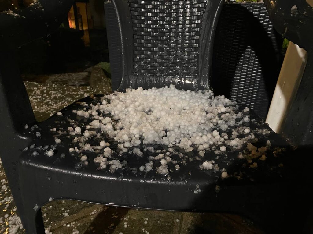 maltempo grandine avigliana piemonte