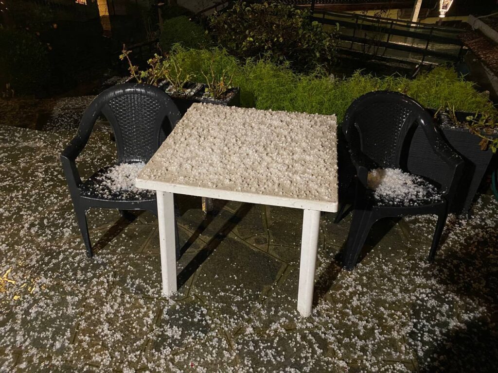 maltempo grandine avigliana piemonte