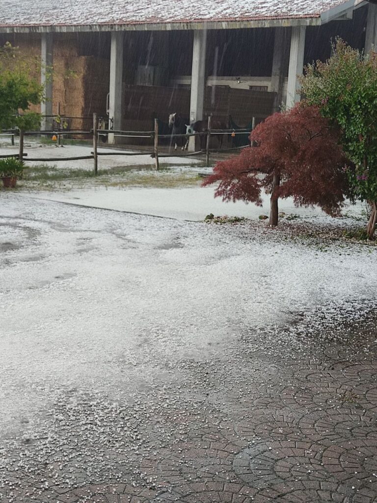 maltempo grandine piemonte
