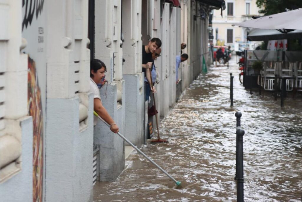 maltempo milano allagamenti
