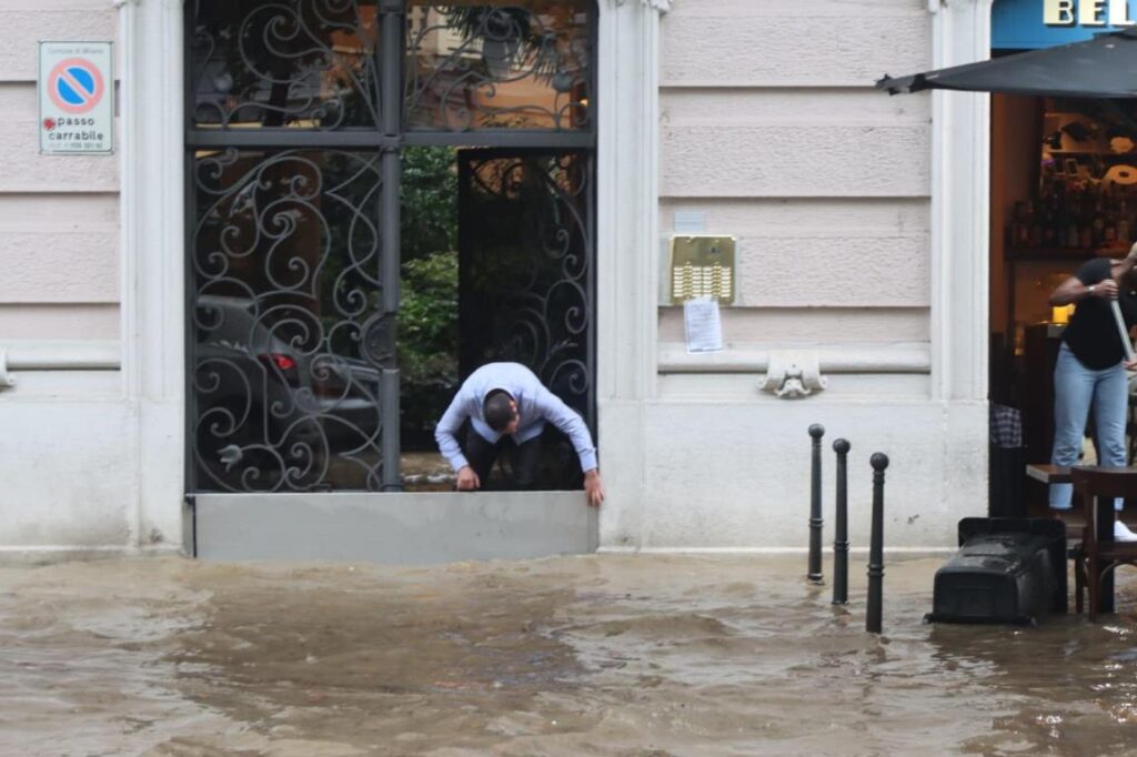 maltempo milano allagamenti