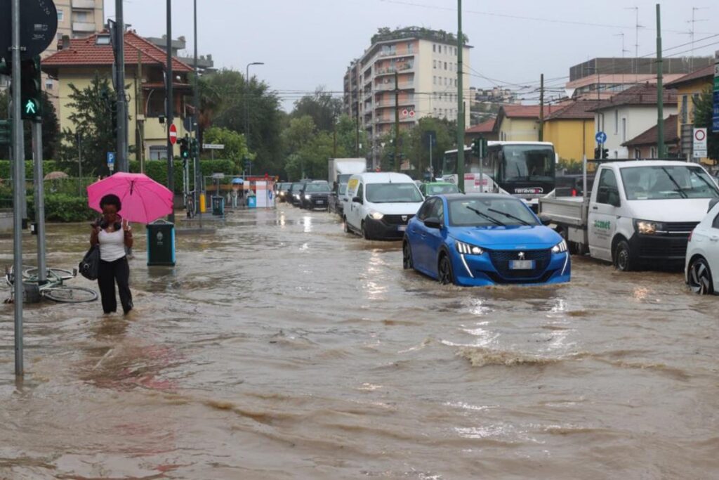 maltempo milano allagamenti