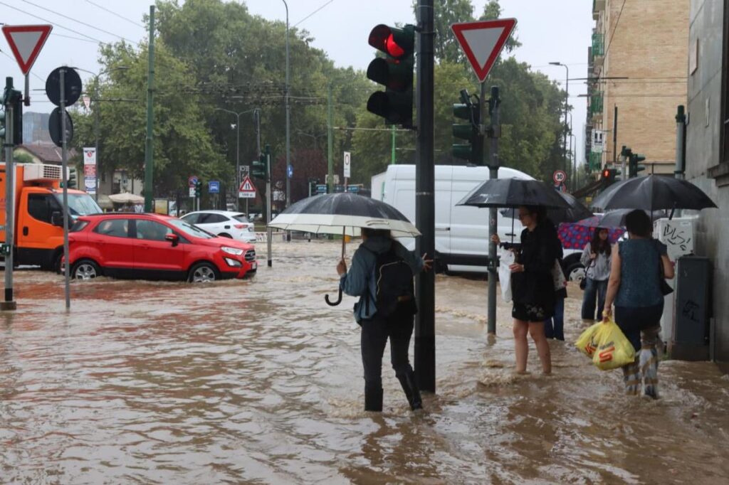 maltempo milano allagamenti