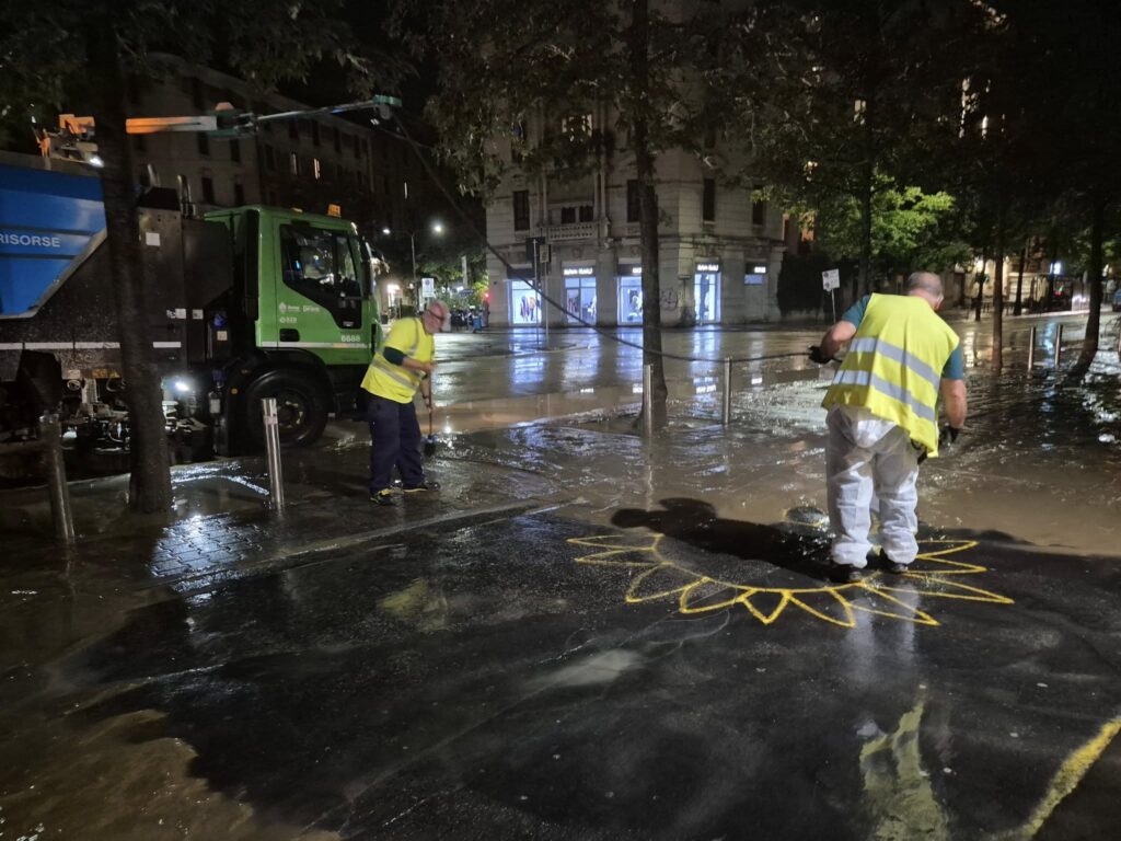 maltempo milano esondazione seveso