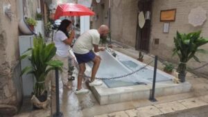 maltempo necropoli gela sicilia