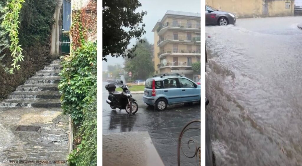 maltempo sorrento campania