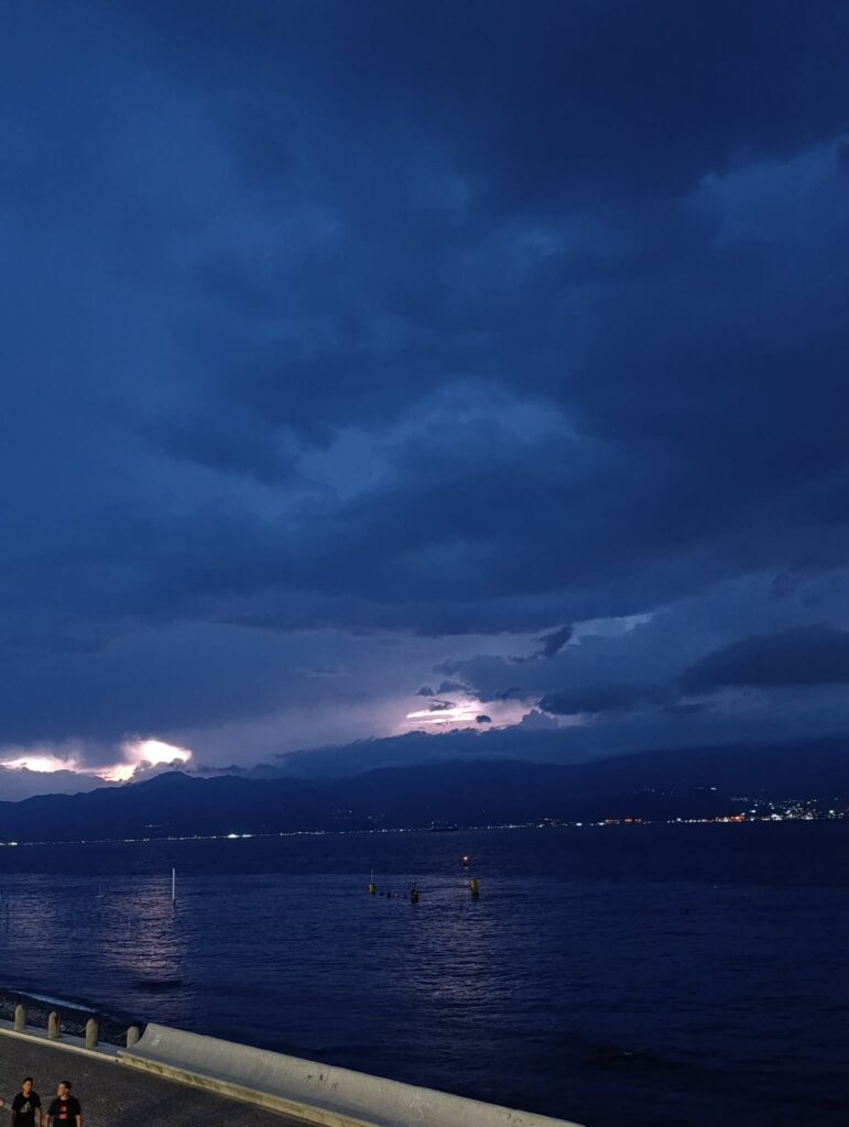 maltempo stretto messina
