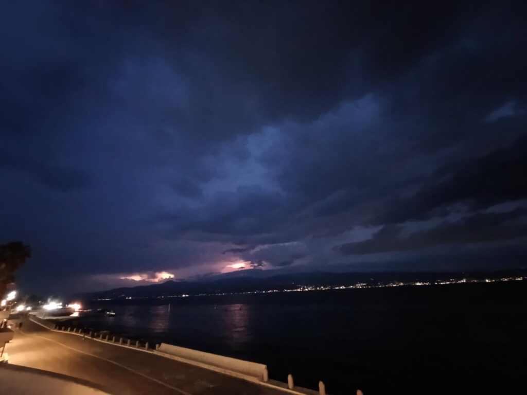 maltempo stretto messina