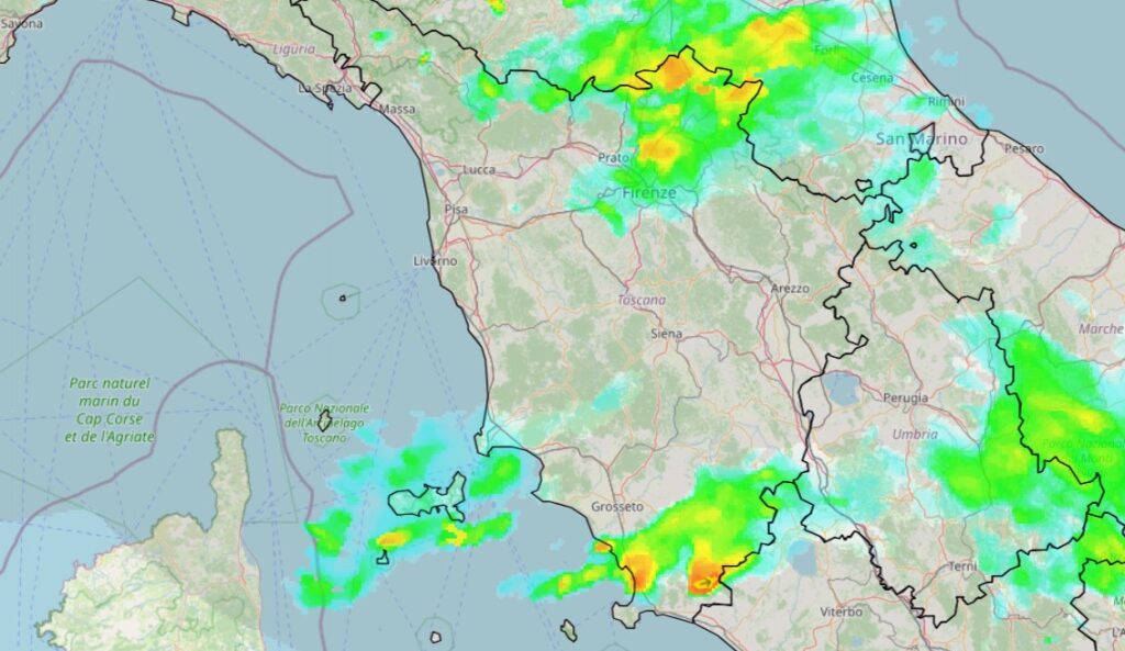 maltempo toscana