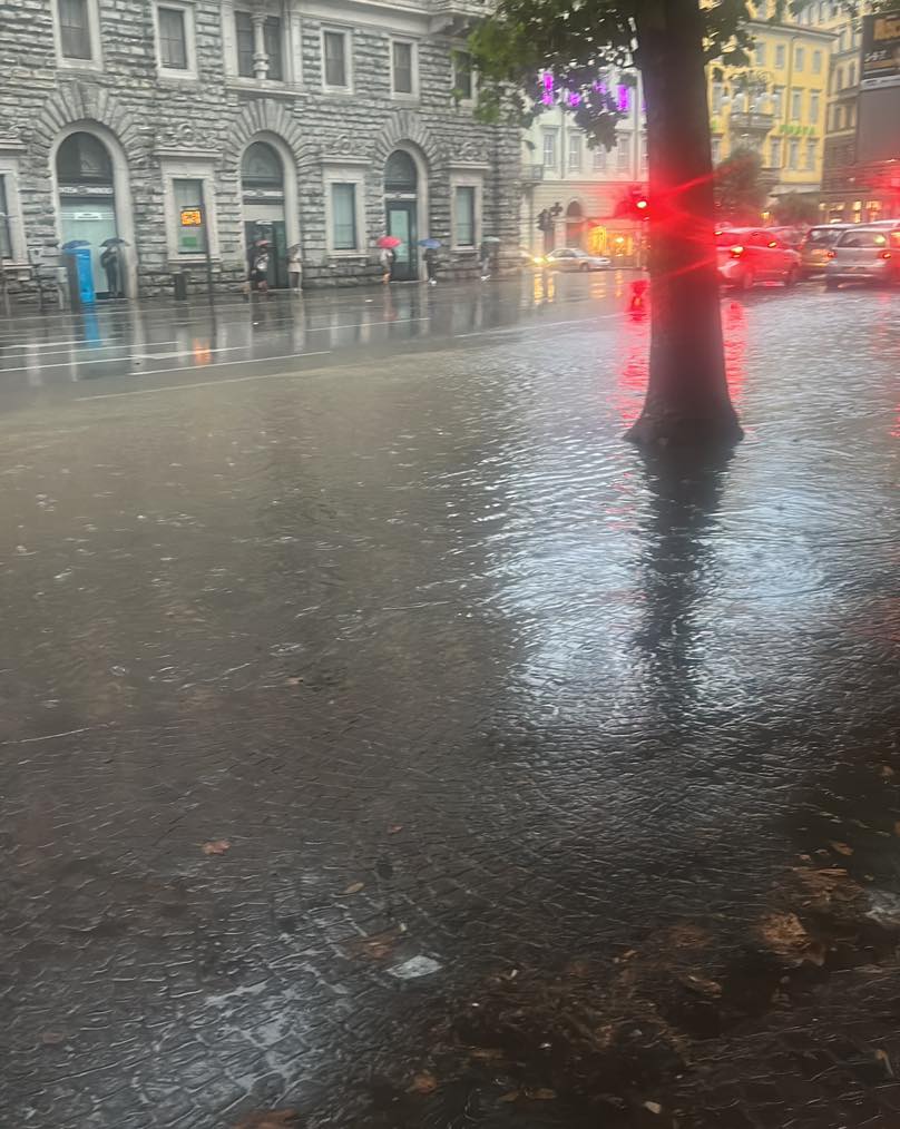 maltempo trieste nubifragio