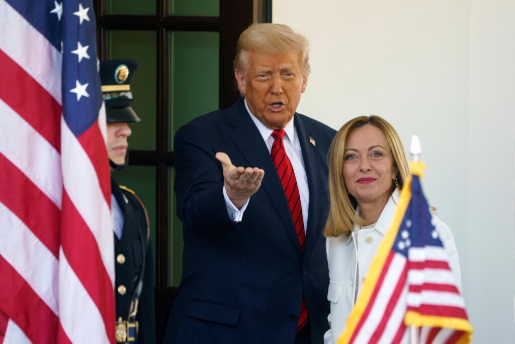 Meloni Trump