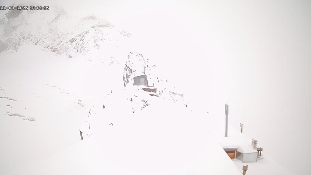 neve capanna gnifetti monte rosa