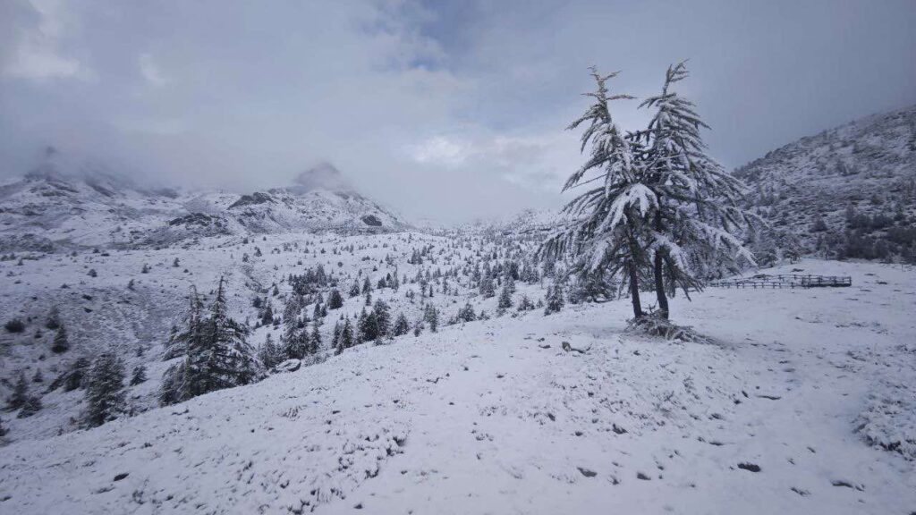 neve piemonte valle d'aosta
