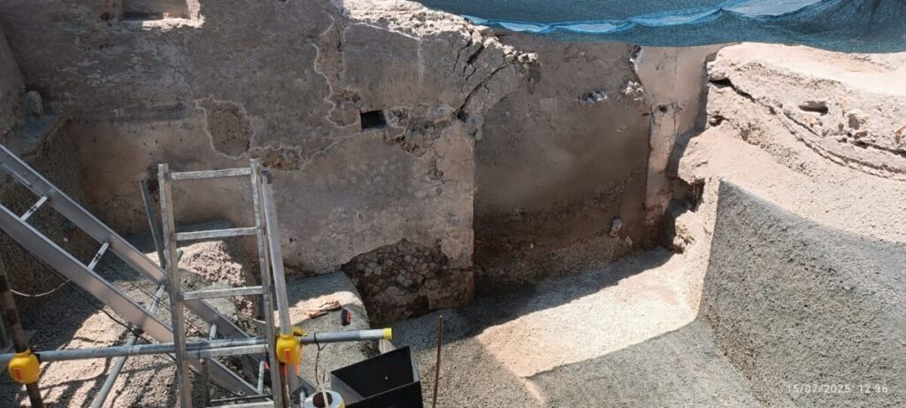 panchina villa dei misteri pompei