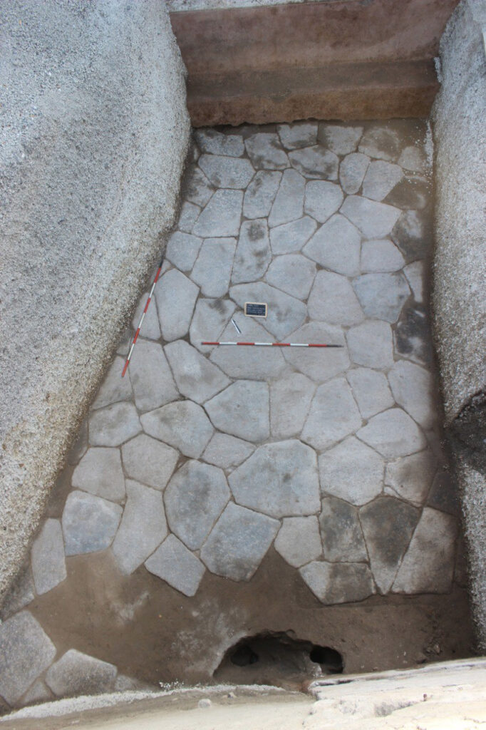 panchina villa dei misteri pompei