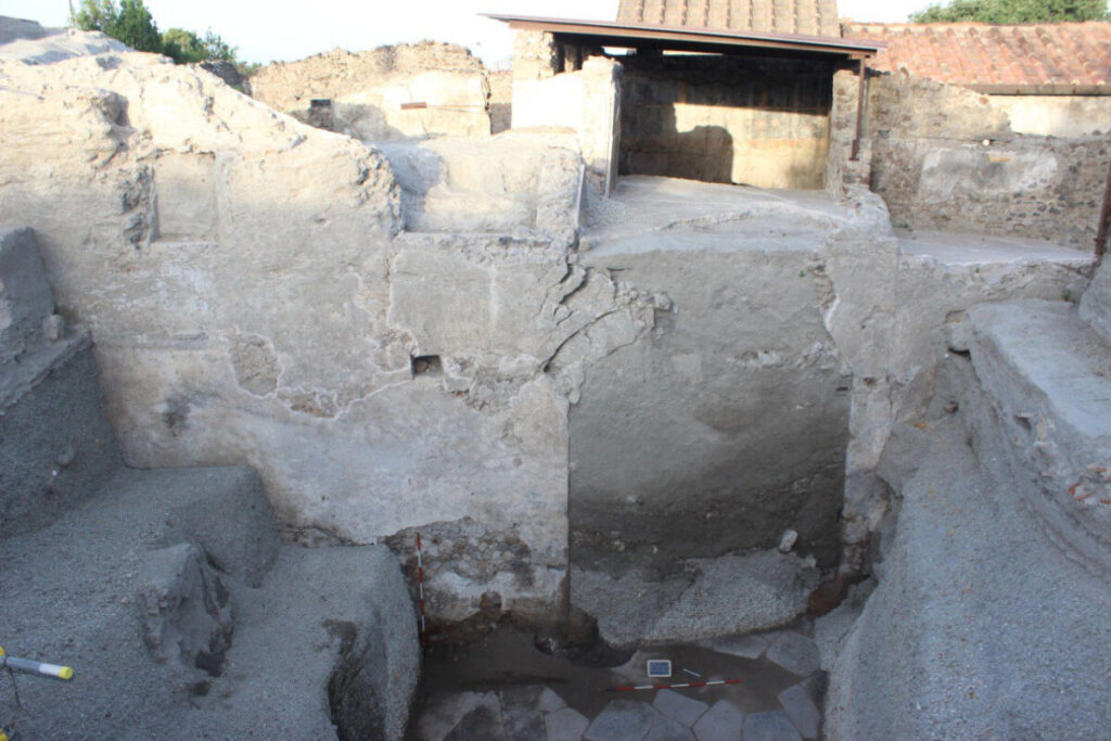 panchina villa dei misteri pompei