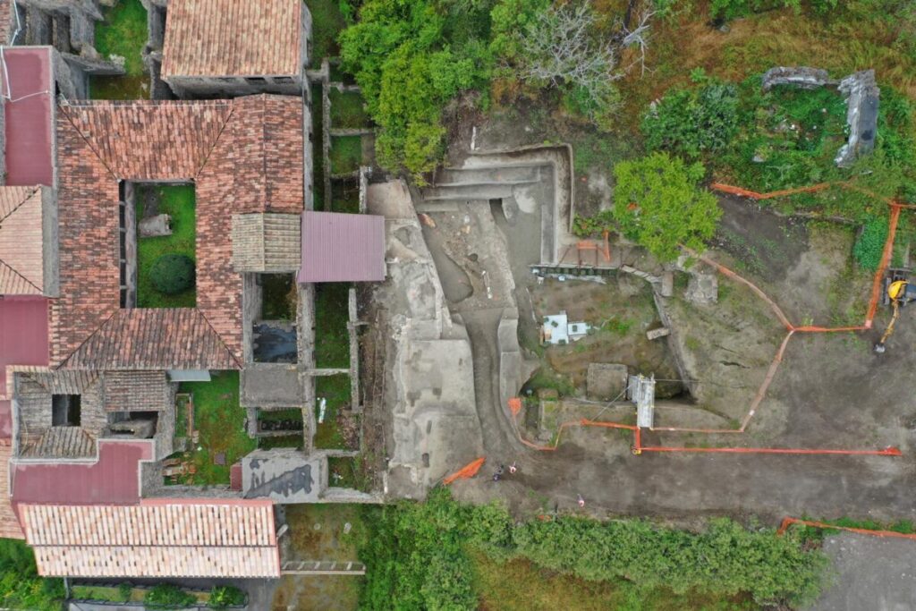 panchina villa dei misteri pompei