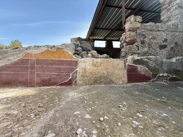 panchina villa dei misteri pompei