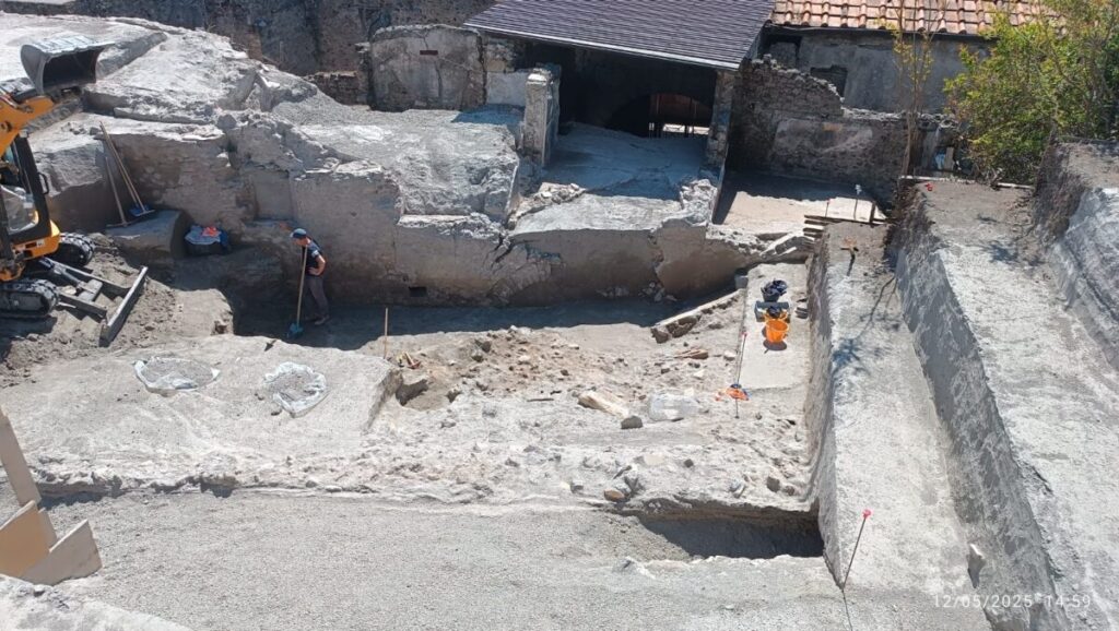 panchina villa dei misteri pompei