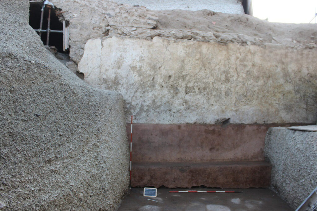 panchina villa dei misteri pompei