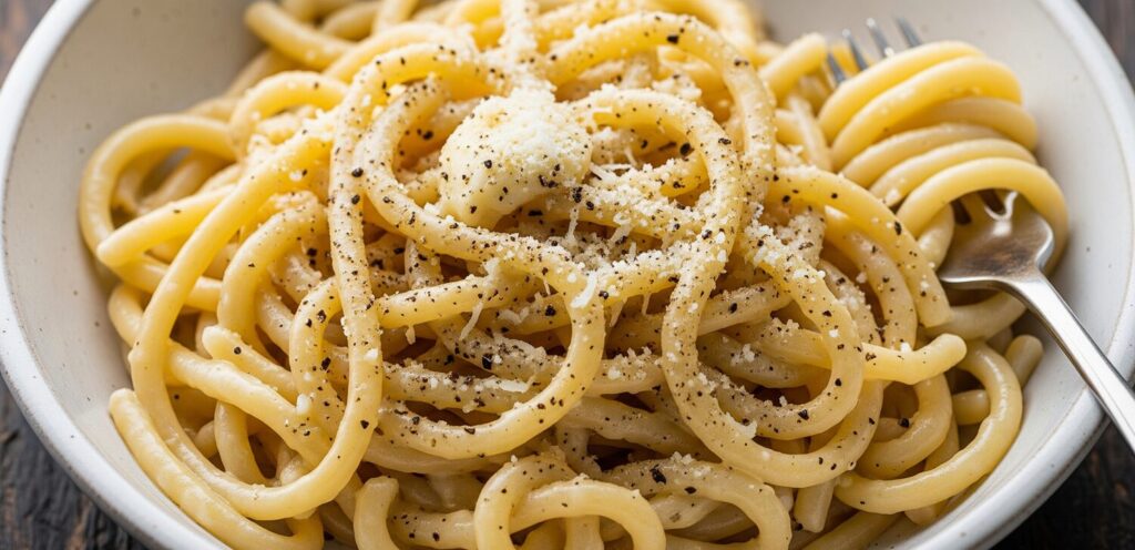 pasta cacio pepe