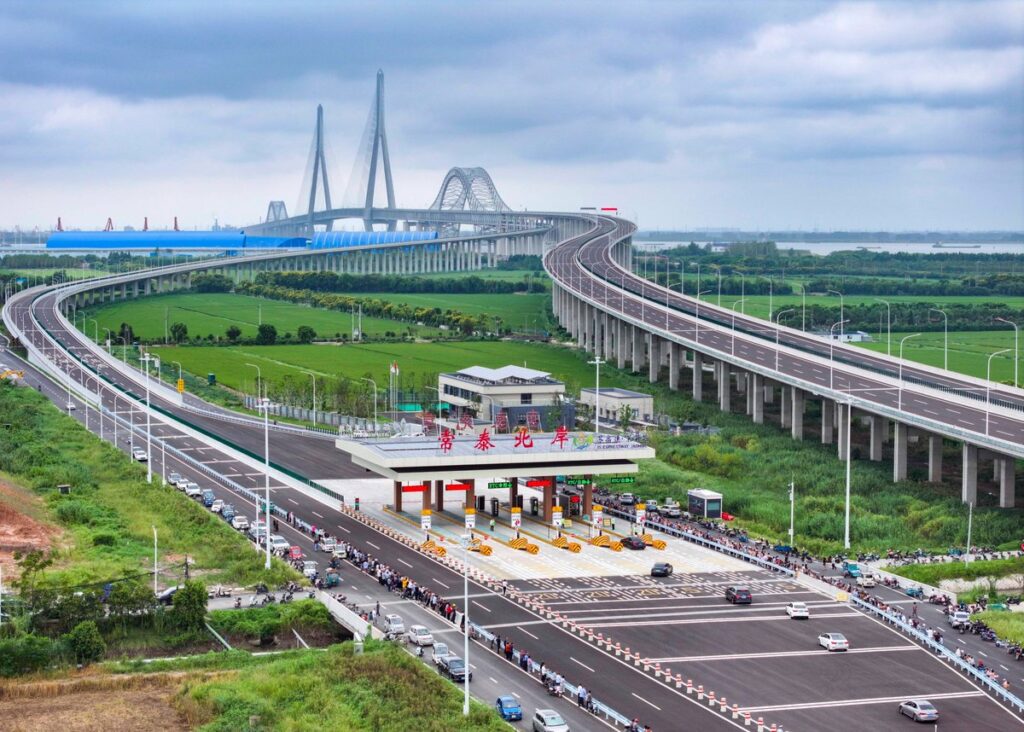 ponte strallato cina Yangzi