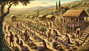 popolazioni età bronzo-ferro vite olivo