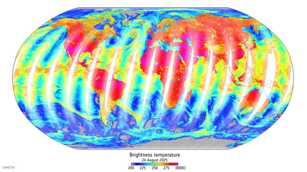 primi dati MetOp-SG-A1 Microwave Sounder 2