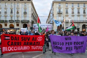 protesta extinction rebellion salone auto torino