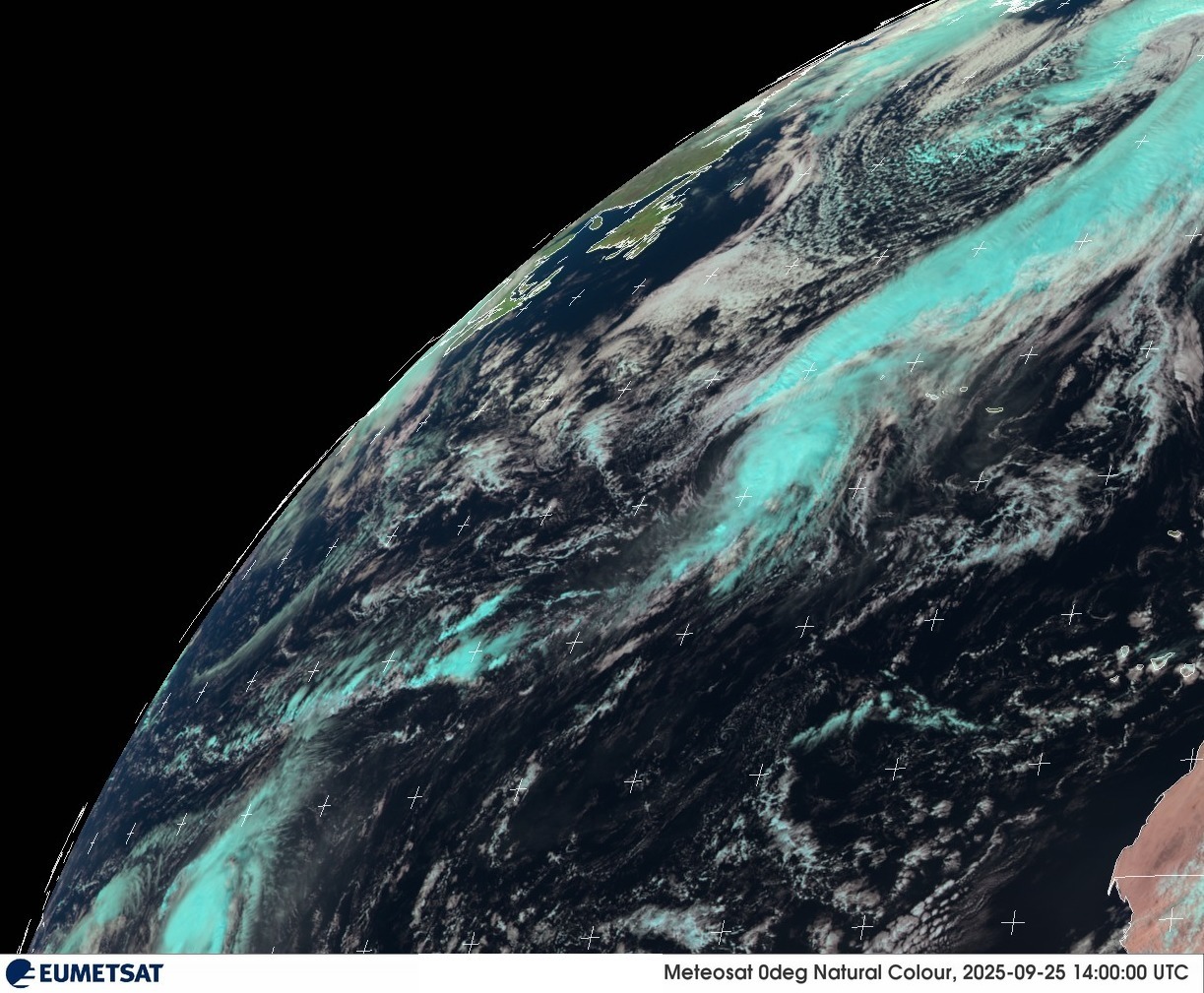 satellite meteo uragano gabrielle