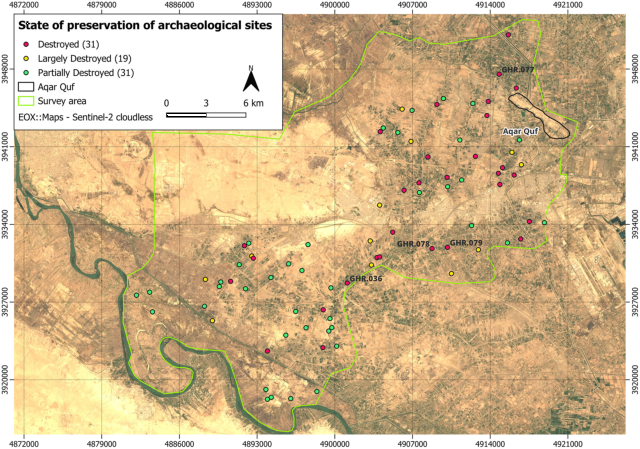 siti archeologici scoperti UNOBO iraq