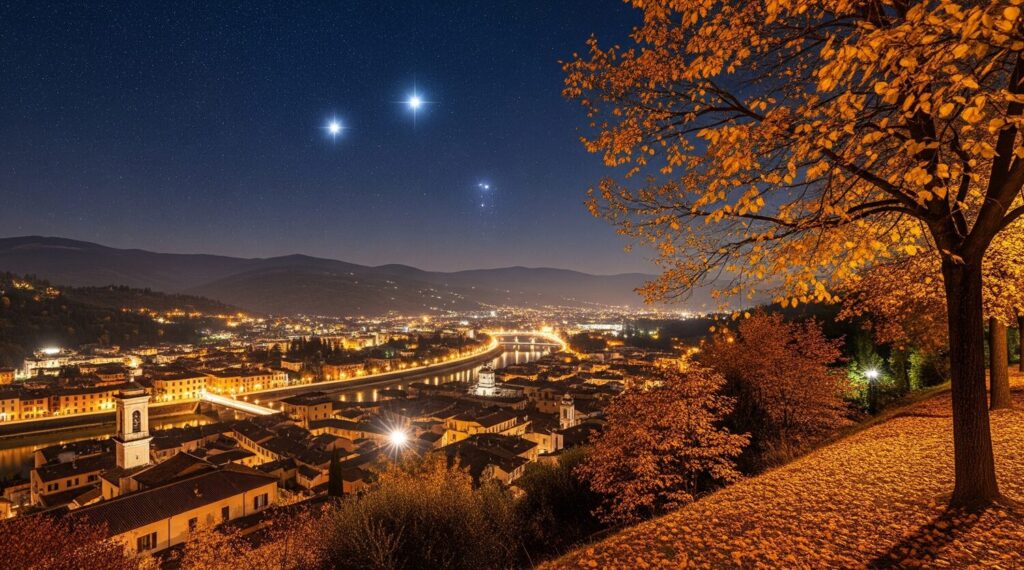 stelle luminose pianeti luminosi brillanti