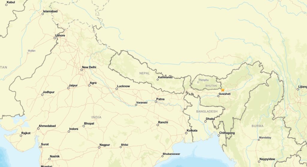 terremoto india