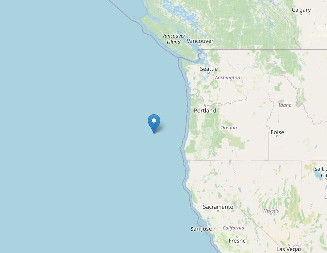 terremoto oggi oregon usa