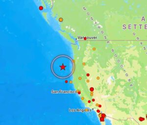terremoto oggi usa oregon