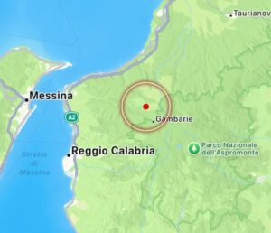 terremoto santo stefano in aspromonte calabria