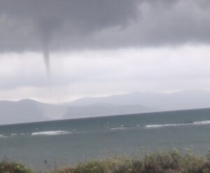 tromba marina maltempo toscana Follonica e Scarlino