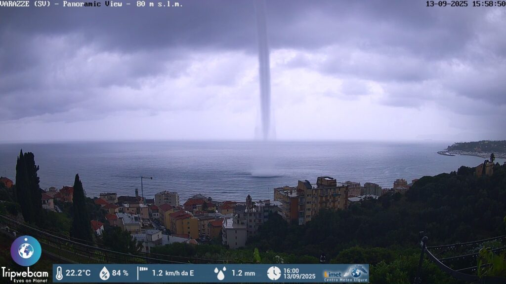 tromba marina varazze liguria