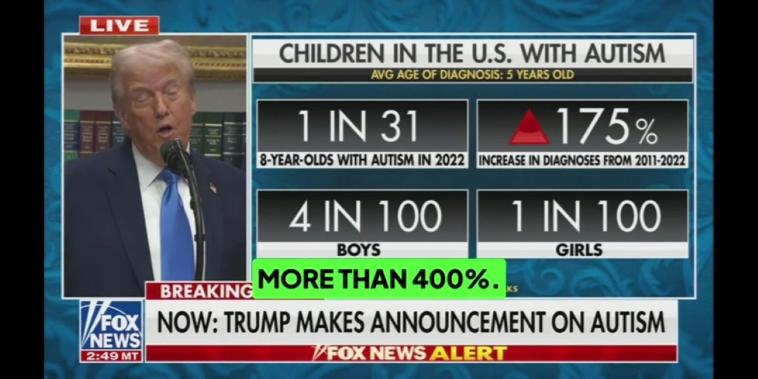 trump autismo