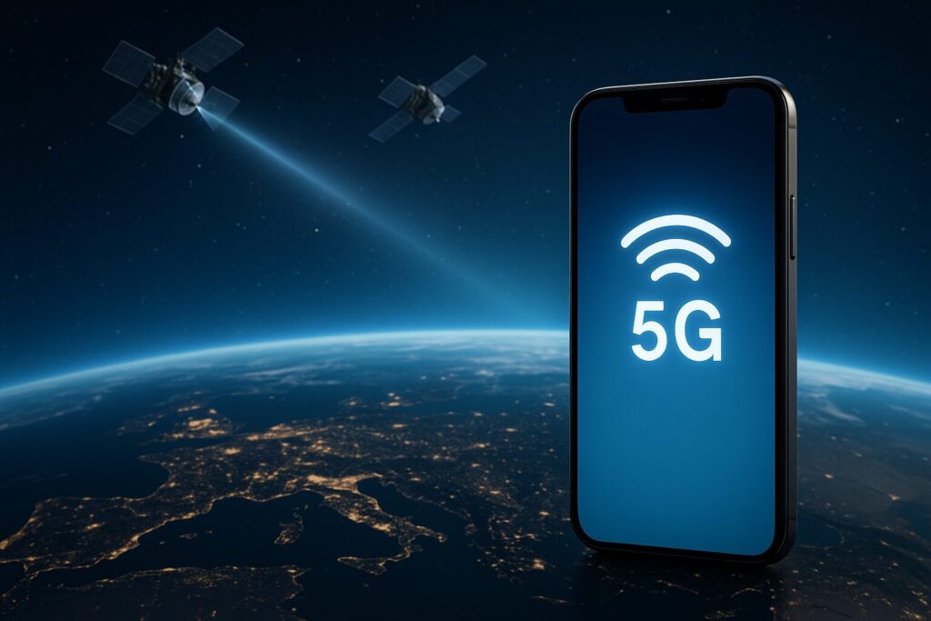 5g satellitare iphone