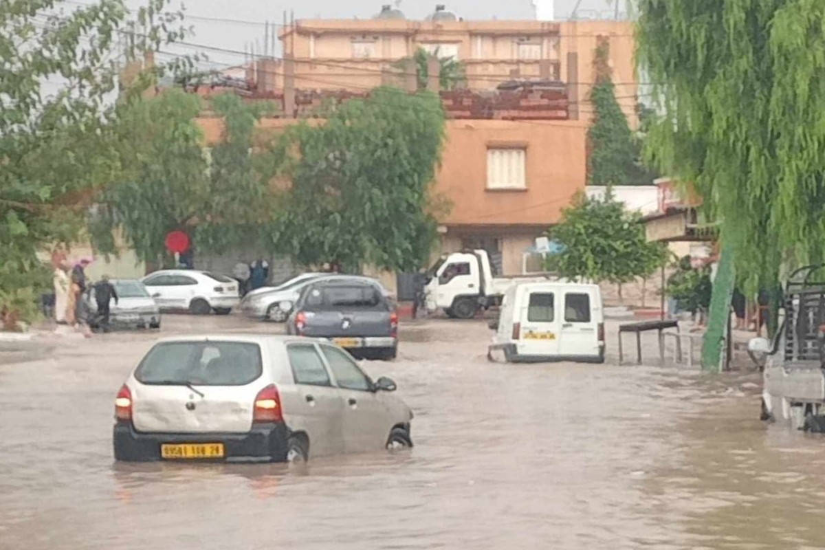 Meteo, violenti temporali e allagamenti in Algeria: disagi diffusi tra Sétif, M’sila e Djelfa