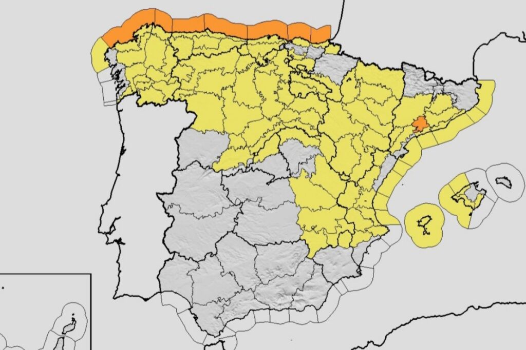 Allerta Meteo Spagna