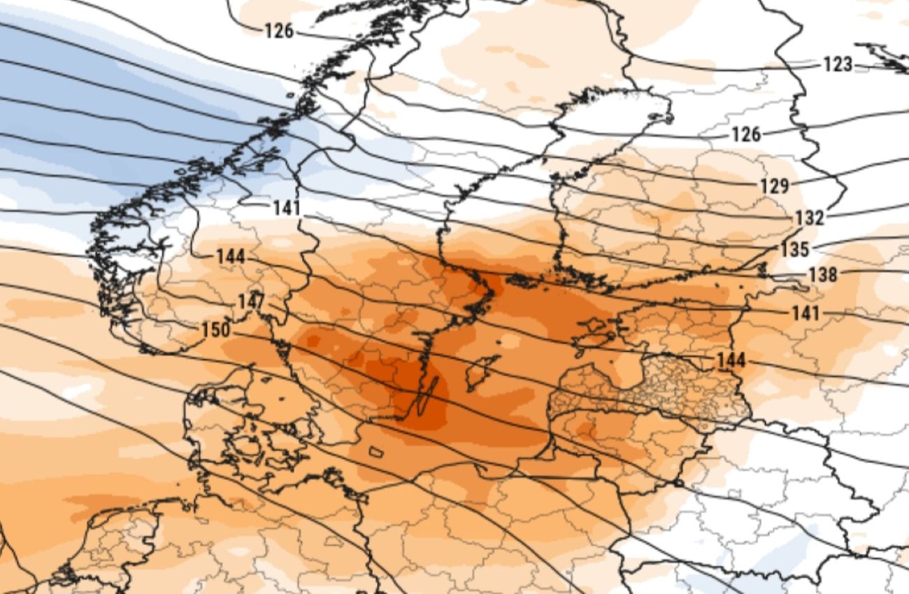 Meteo Europa: freddo artico tra Italia e Balcani, caldo anomalo in Scandinavia