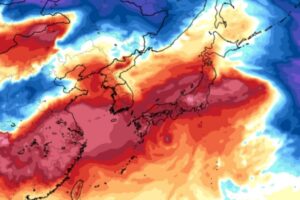 Caldo record Giappone ottobre