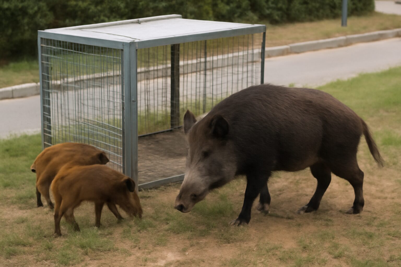 Matera in allerta: cinghiali in strada, il sindaco firma un piano per la loro cattura