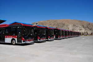 Copiapó bus elettrici cile